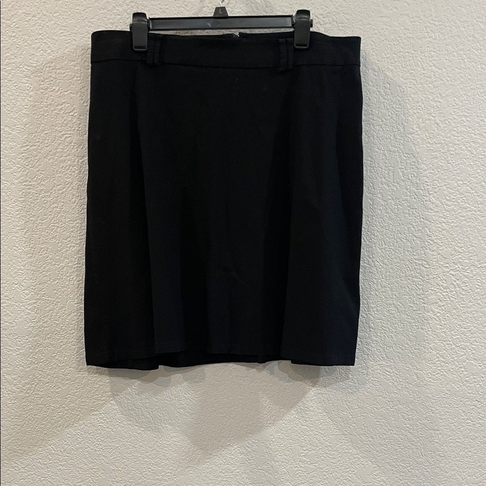Torrid Black A Line Career Skirt with Belt Loops Size 16